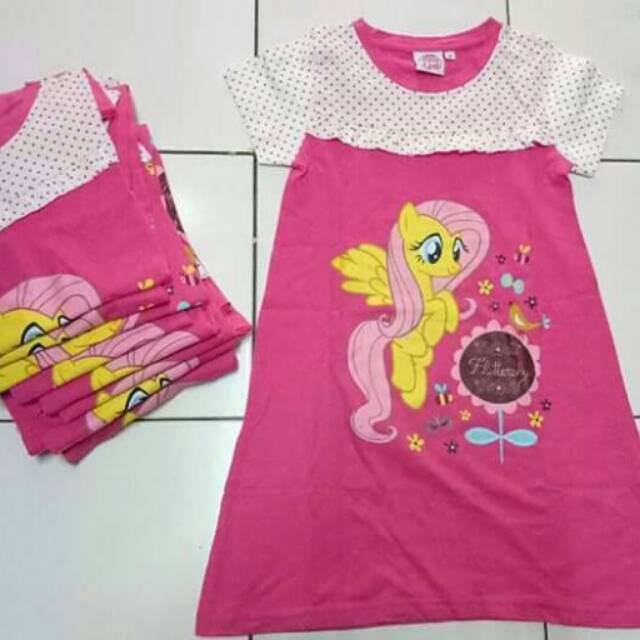 Daster little pony/baju tidur anak/branded matahari/little pony/ukuran 8tahun/dastermurah/dasterlucu