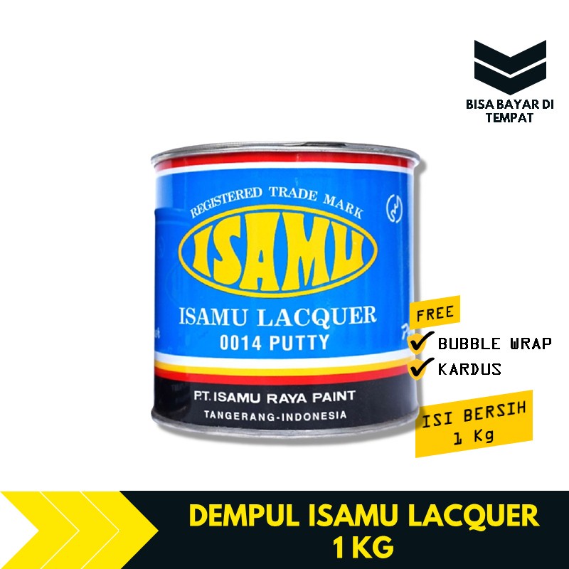 Dempul Isamu Dempul Mobil & Motor Plastik 1Kg TBMS545