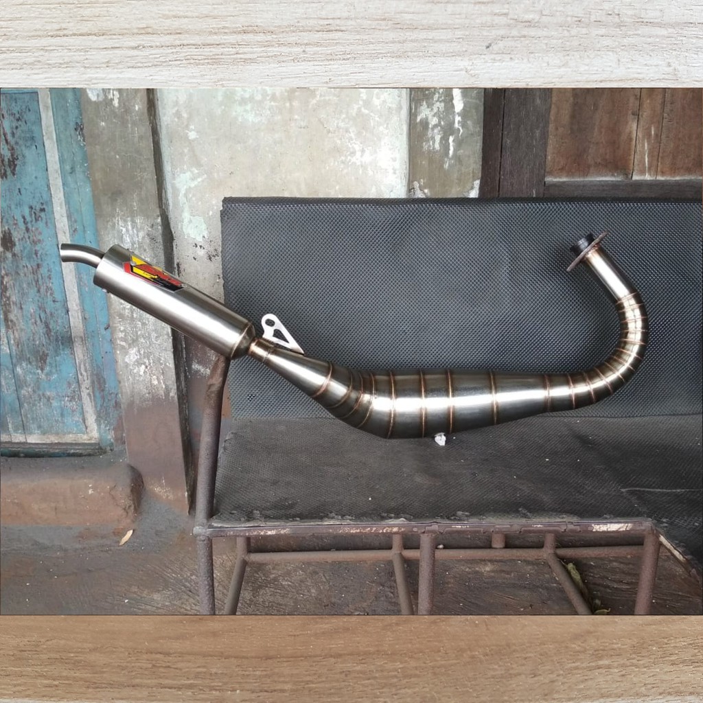 Knalpot SMR Rxking Super Pro 91 Full Stainless