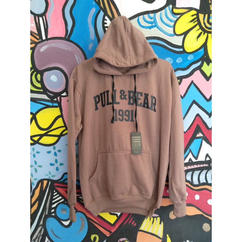 Sweater Hoodie Pull & Bear Jaket Hoodie Pull & Bear Pria / Wanita