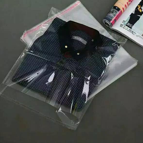 

Terlaris Plastik Opp Tebal 0.5 uk 20x30/23x30/25x35 Plastik bening seal lem