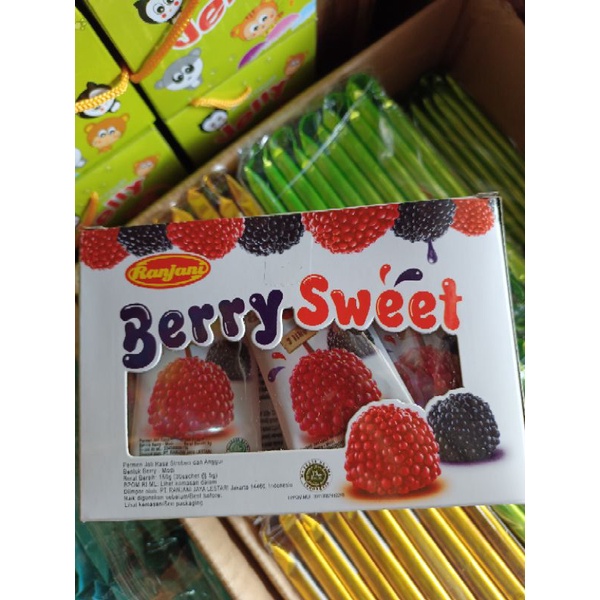 

Permen Gummy Ranjani Berry Sweet (30 pcs X 5 gram)