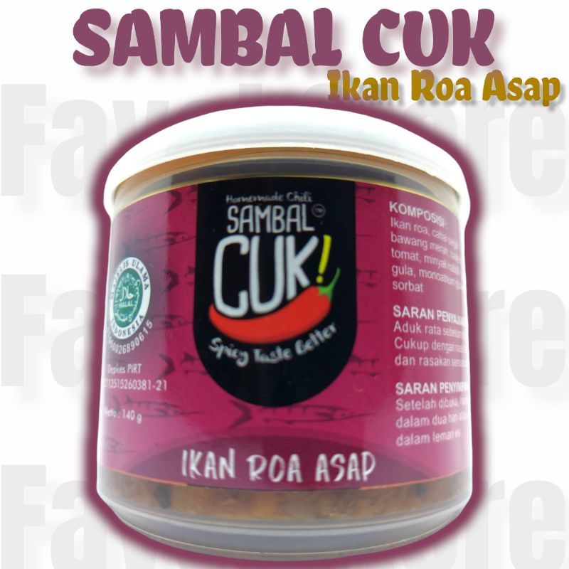 

SAMBAL IKAN ROA ASAP Sambal Cuk Surabaya Sambel Ikan Roa Asap Sambel Pedas/Sambal Pedas