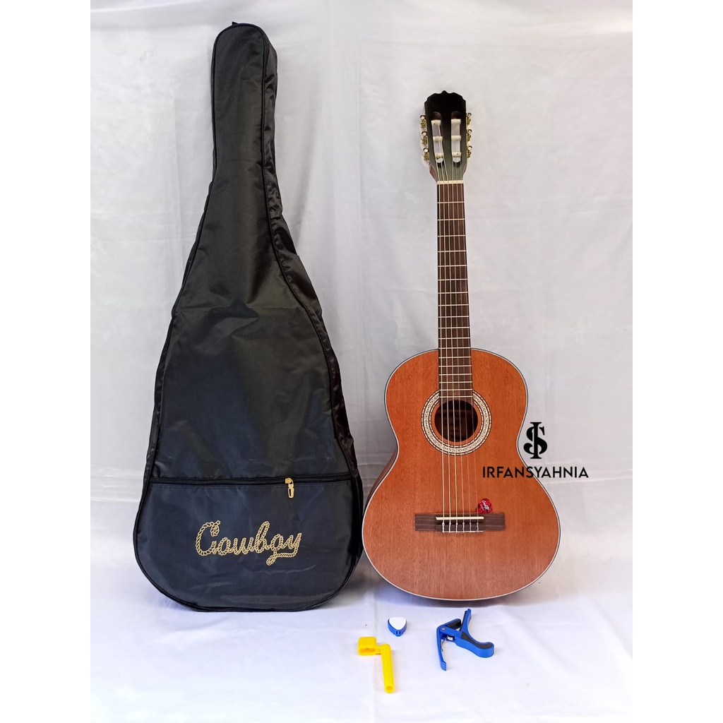 gitar cowboy gitar klasik CG 100 3/4 original cowboy gitar nylon