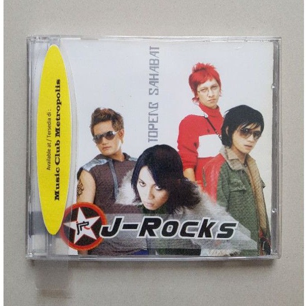CD J-ROCKS - TOPENG SAHABAT/SPIRIT/ROAD TO ABBEY/LET'S GO/ PAKET 4 ALBUM