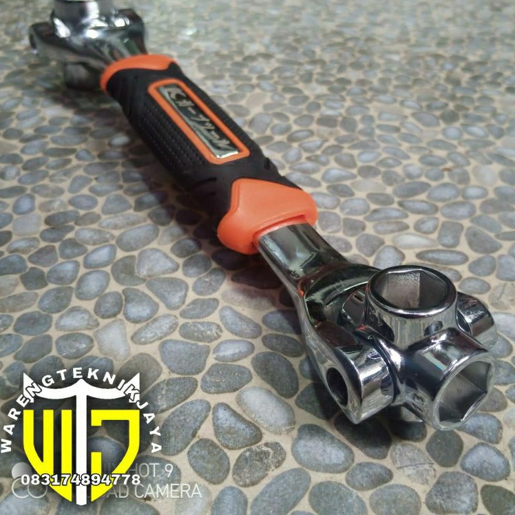 Kunci Ring set Kunci Shock Multifungsi KAPUSI Japan 8 in 1