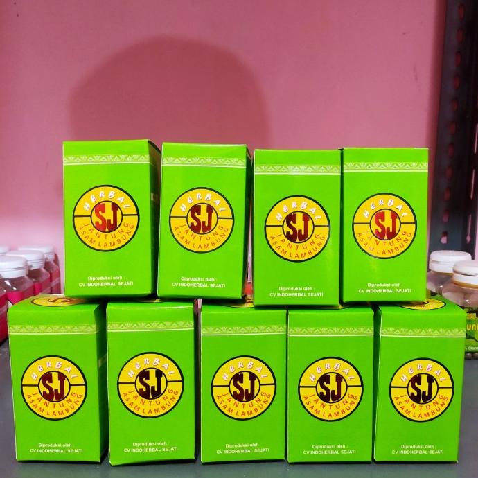 Obat Asam Lambung Herbal Produk SJ isi 30 Kapsul