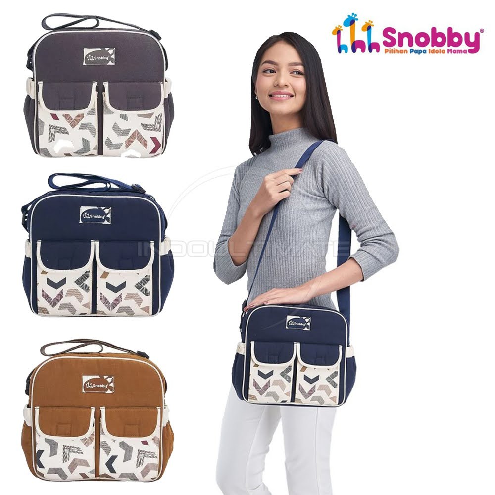 SNOBBY Tas Bayi Tas Popok Bayi Tas Diaper Tas Perlengkapan Bayi BY-161 Tas Travelling Tas ASI