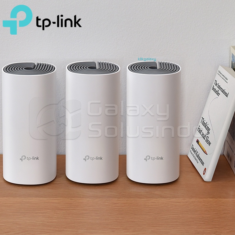 TP-LINK AC1200 Deco E4 V2 Whole Home Mesh Wi-Fi System - 3 Pack