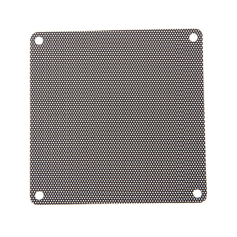 5pcs Filter Mesh Pvc Anti Debu 90mm Bisa Dipotong Warna Hitam Untuk Kipas Angin Komputer Pc