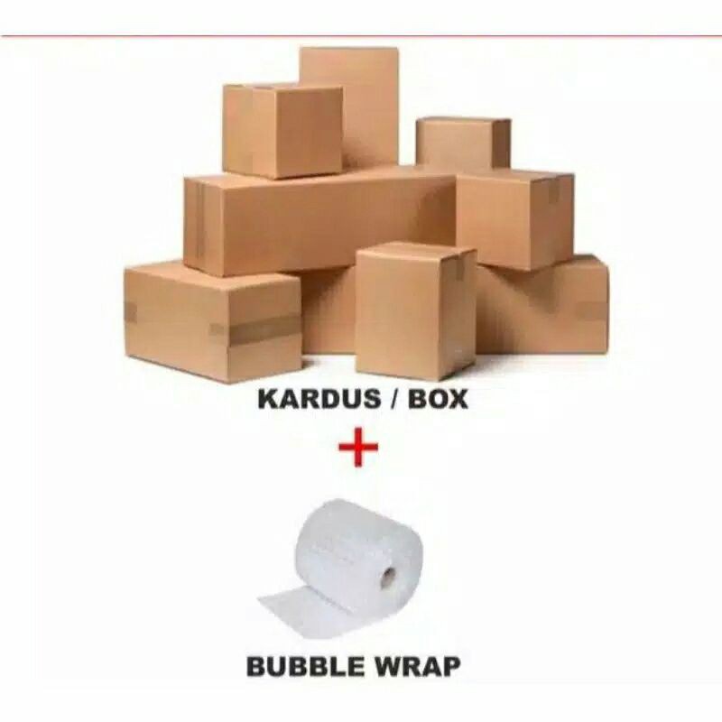 

Extra Box Dus Kardus & bubble wrap
