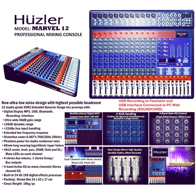 Mixer huzler marvel 12