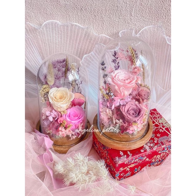 

ROSIE V.2 VALENTINE FLOWER DOME - KADO BUNGA VALS DAY PRESERVED DG654EAFVD