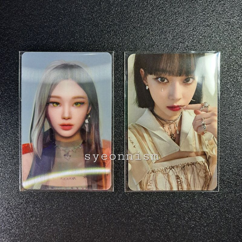 Aespa Synk Dive - Photocard Winter Lenti Giselle