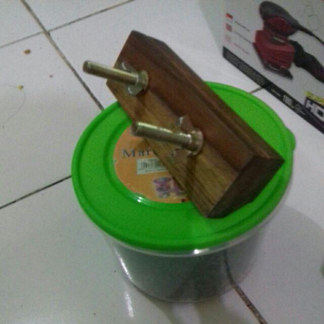 Baut Mur 6x70 Mm Kuning Putih