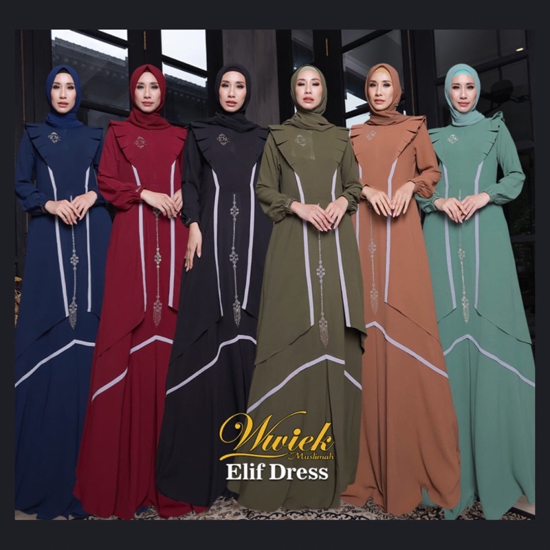 Elif Dress By Wwiek Muslimah