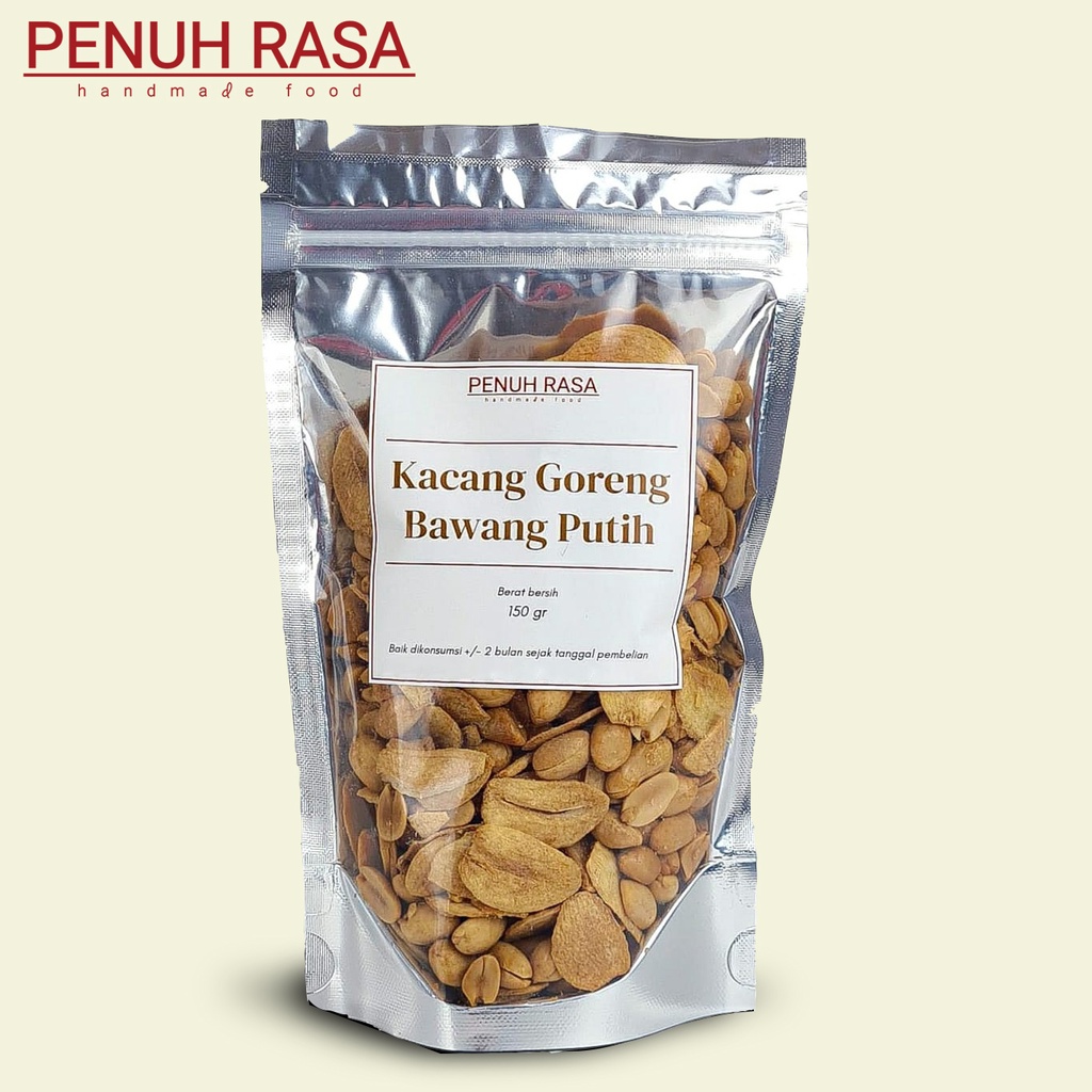

Kacang Goreng Bawang Putih Penuh Rasa 150 gr