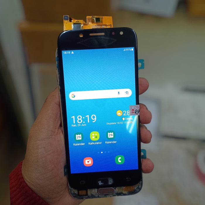 {SuheStore} LCD TOUCHSCREEN SAMSUNG GALAXY J5 PRO / J530 OLED ORIGINAL - Hitam Berkualitas