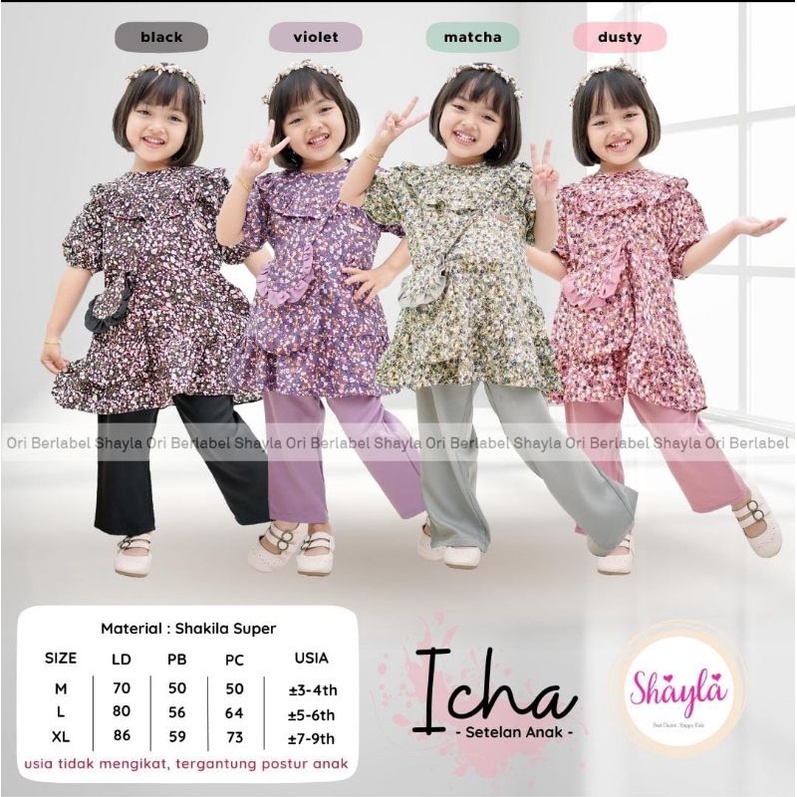 ICHA SET ANAK
