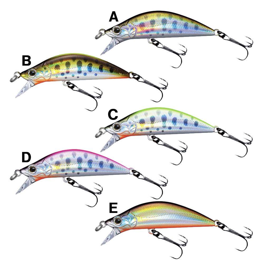 Suyo 2pcs Umpan Pancing Ikan Minnow bass Motif Garis Untuk Outdoor