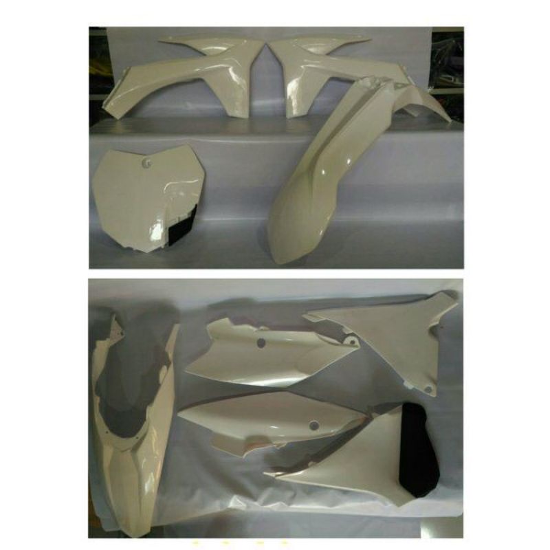 BODY KIT KTM 250 2014 BODY SET ONLY TANPA JOK TANGKI KTM 250 2014 TRAIL SUPERMOTO MOTOCROSS