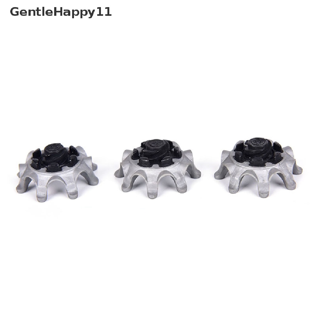 Gentlehappy 14 Pcs Sepatu Golf Spike Soft Spikes Fast Twist Studs Shoe Spikes Set Pengganti