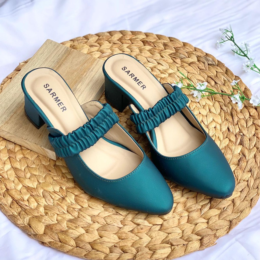 SARMER - DELICIA HEELS GREEN