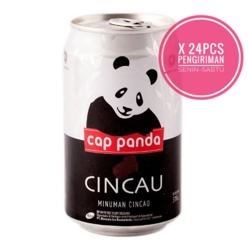 cincau cap panda grass jelly 1karton isi 24pcs