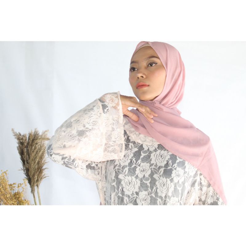 RUBY DRESS GAMIS BROKAT PREMIUM BUAT KONDANGAN, TUNANGAN DAN SERAGAM BRIDESMAID