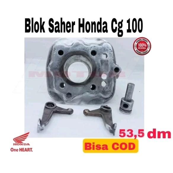 blok Block blog Saher Cylinder Honda CG 110 ada pelatuknya original