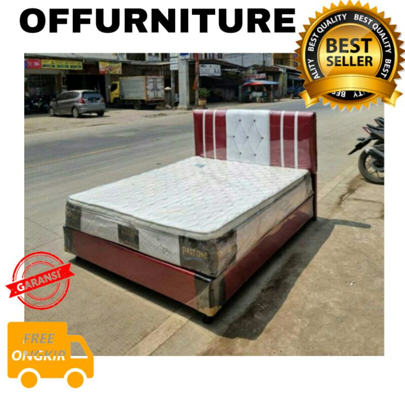 Divan Sandaran Salur Dipan salur Divan salur minimalis Dipan Springbed Divan Springbed Furniture Min