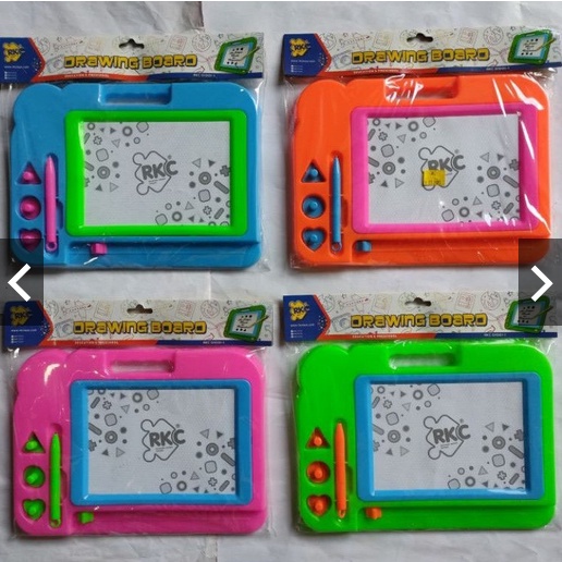 mainan anak Papan Tulis Anak MAGNET kotak RKC