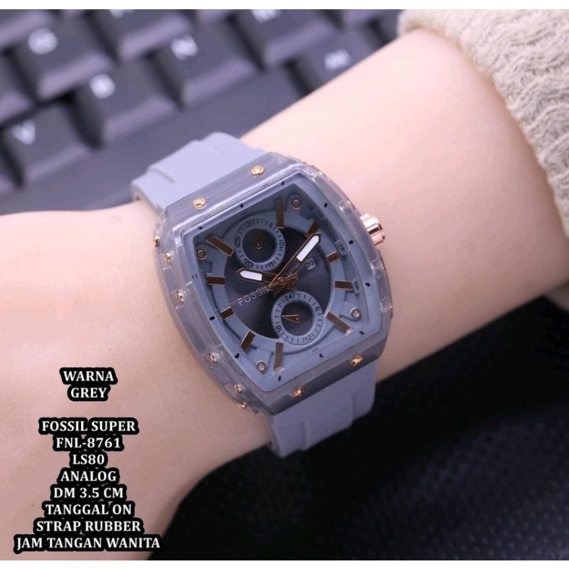 Jam Tangan Wanita Rubber Jam Tangan Analog Terlaris