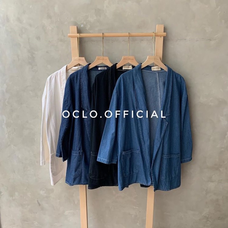 Grazell cardi jeans by oclo.official