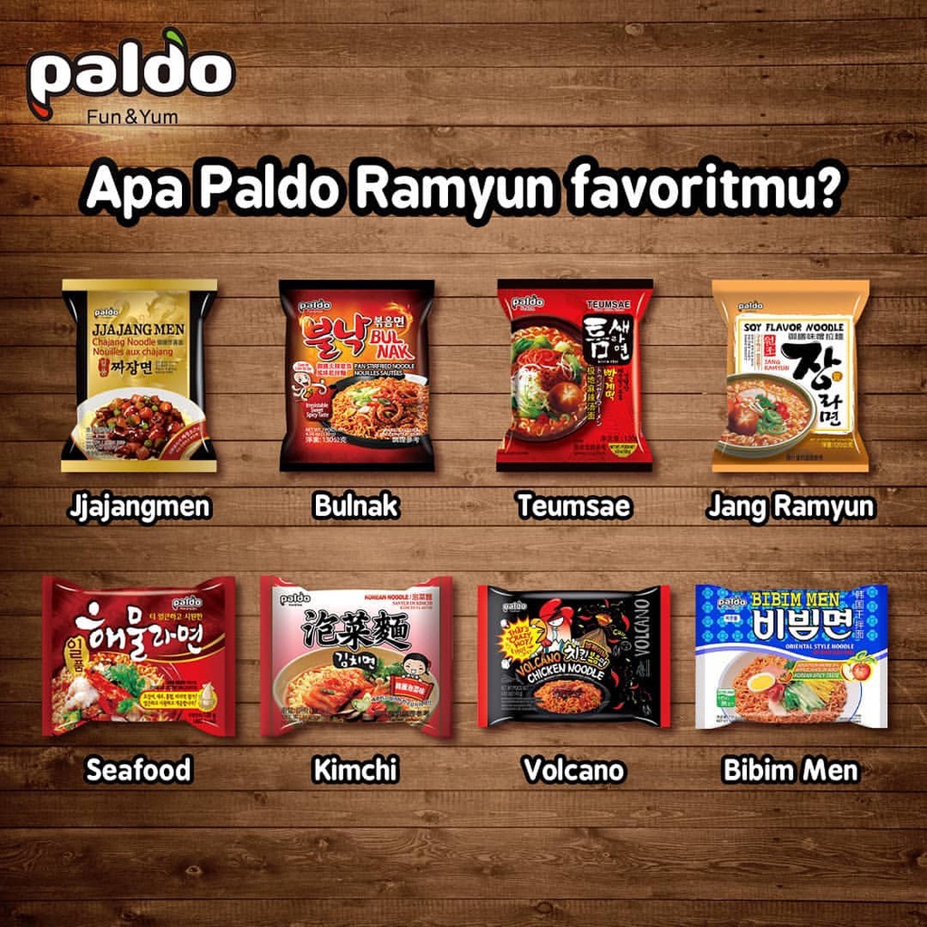 PALDO Teumsae Ramyun 120 g | Mie Instan Korea Pedass