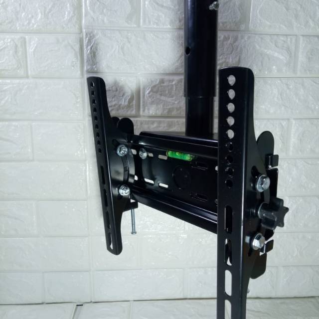 BRACKET TV GANTUNG 50 49 48 45 43 40&quot; Adjustable 2 Meter Water Pass