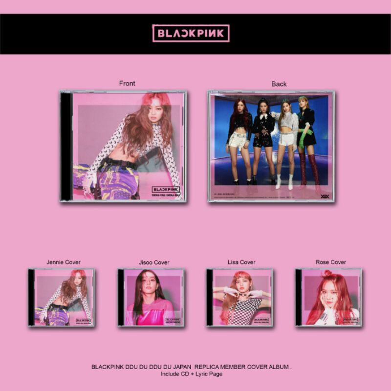 BLACKPINK - DDU DU DDU DU JAPAN REPLICA ALBUM