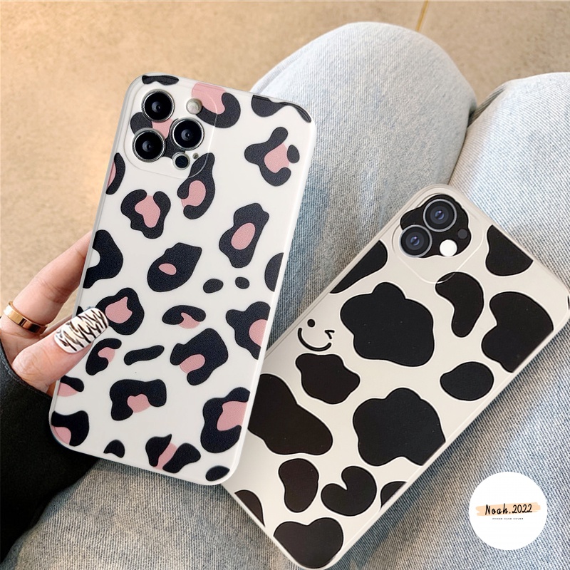 Soft Case TPU Motif Leopard Cover Infinix Hot 11 11s 10 Lite 9 10S 10T 10 Play 11 Play 6 5 Note 10 8