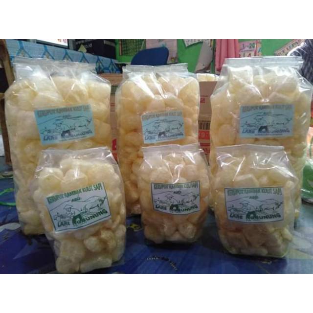 

Kerupuk rambak "lare nggunung