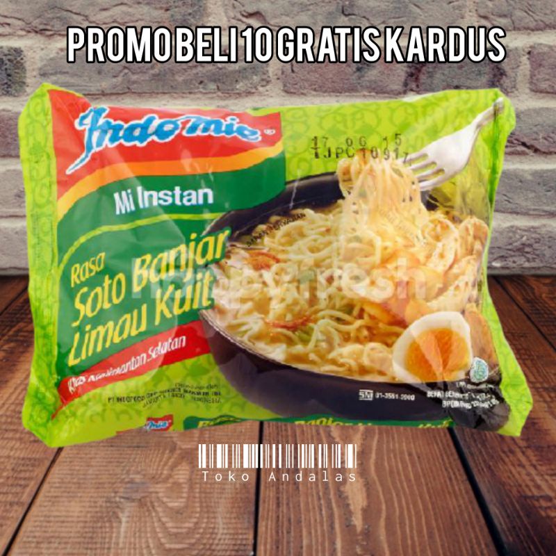 

PROMO Indomie Soto Banjar Limau Kuit