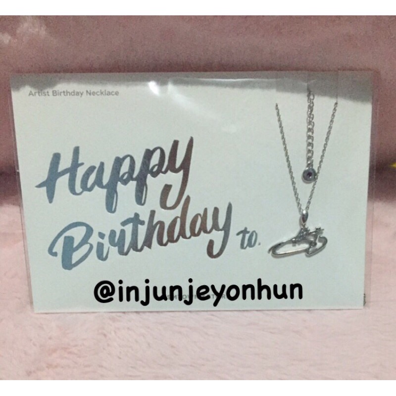 Jaehyun Birthday Necklace