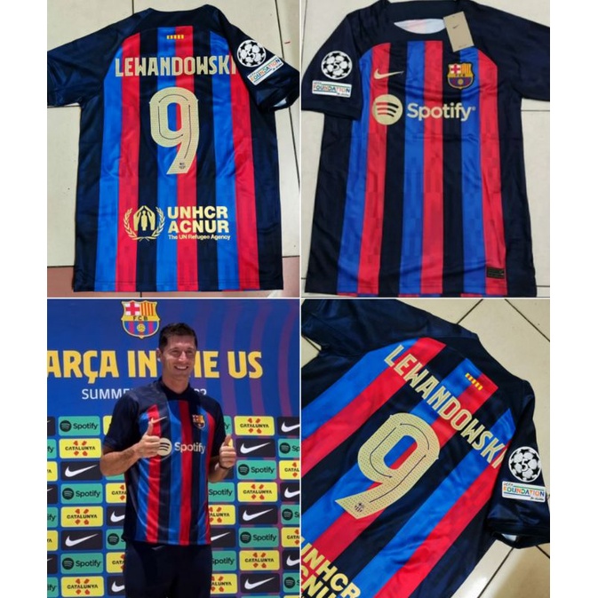 JERSEY BAJU BOLA BARCA BARCELONA HOME 2022/2023 GRADE ORI