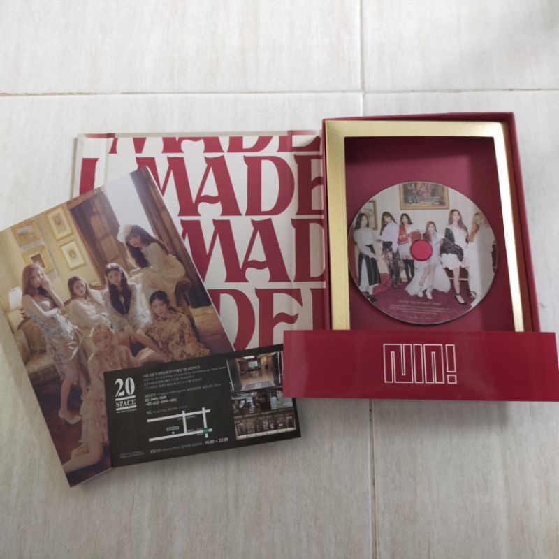 G-IDLE ALBUM ONLY I MADE MURCE GIDLE