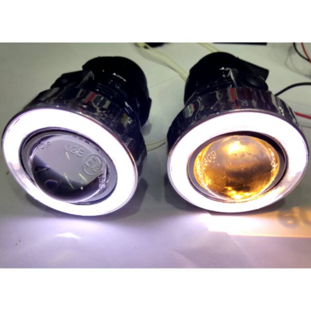 Foglamp projector angel eyes 8cm