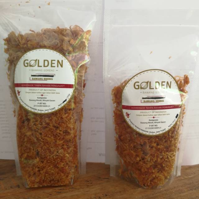 

GOLDEN Bawang Goreng Brebes 250gr