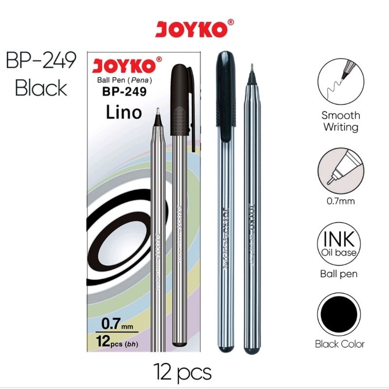 

PULPEN JOYKO LINO BP-249/PULPEN ULIR JOYKO BP-249 (1 LUSIN)