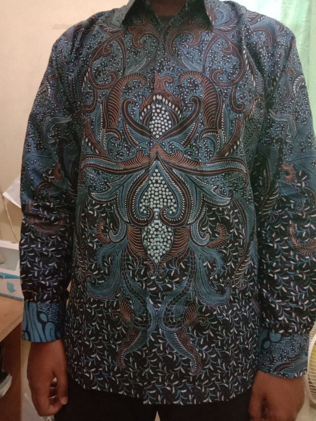Drajat Batik Pria Lengan Panjang Full Furing Batik Solo Katun Halus Sragenan Hq Batik Joss Solo