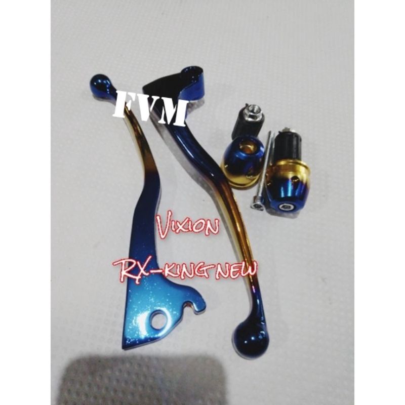paket handel+jalu stang+monel spion  2tone/motor vixion/rx king new