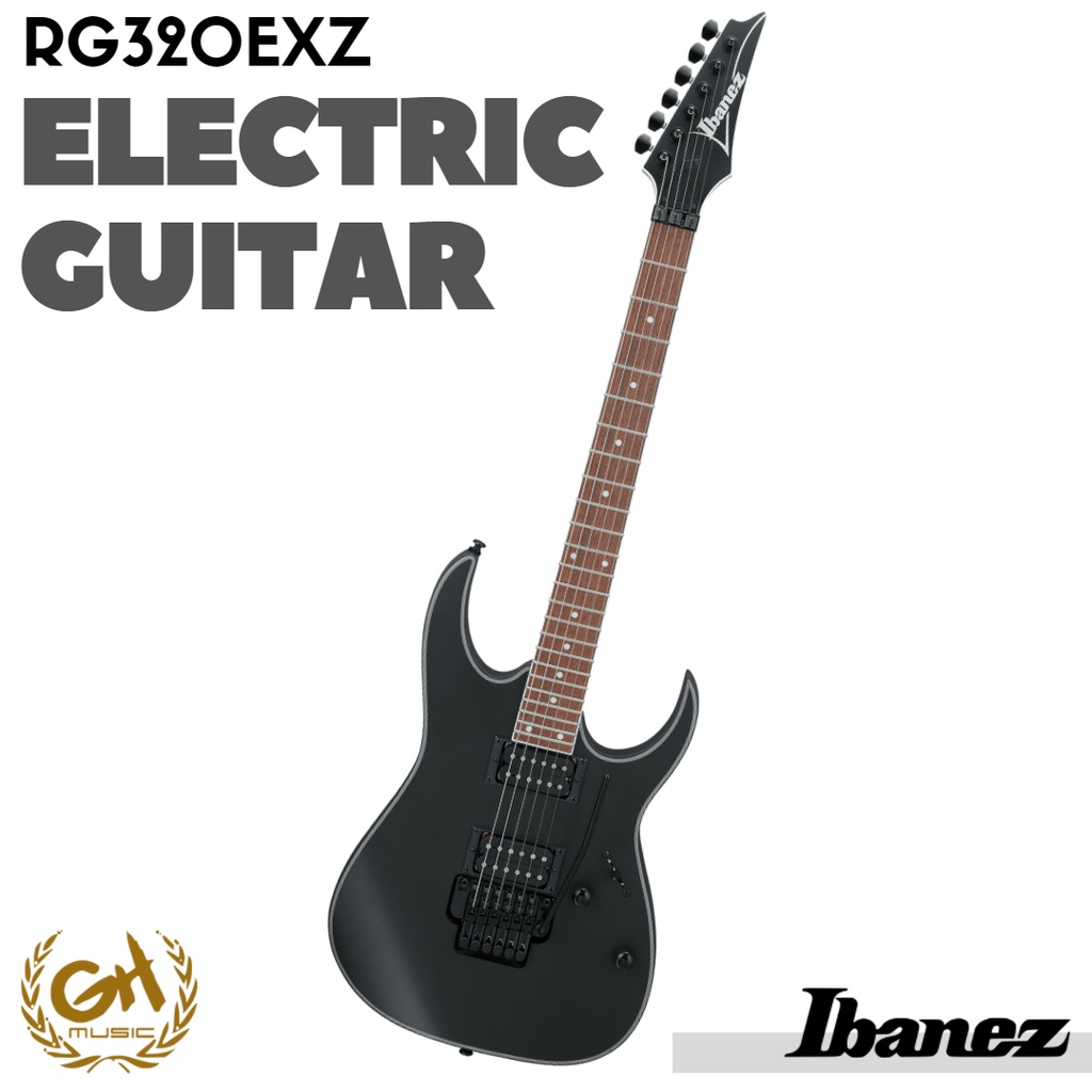 Ibanez RG320EXZ-BKF Electric Guitar (Black Flat)Original
