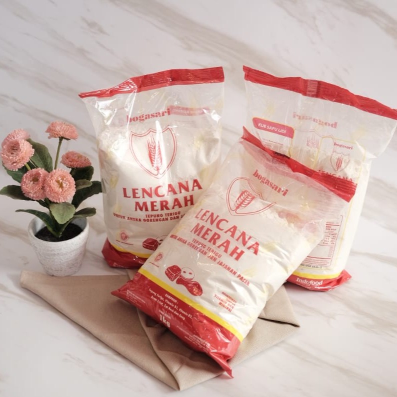 

Tepung Terigu Lencana Merah 1 Kg